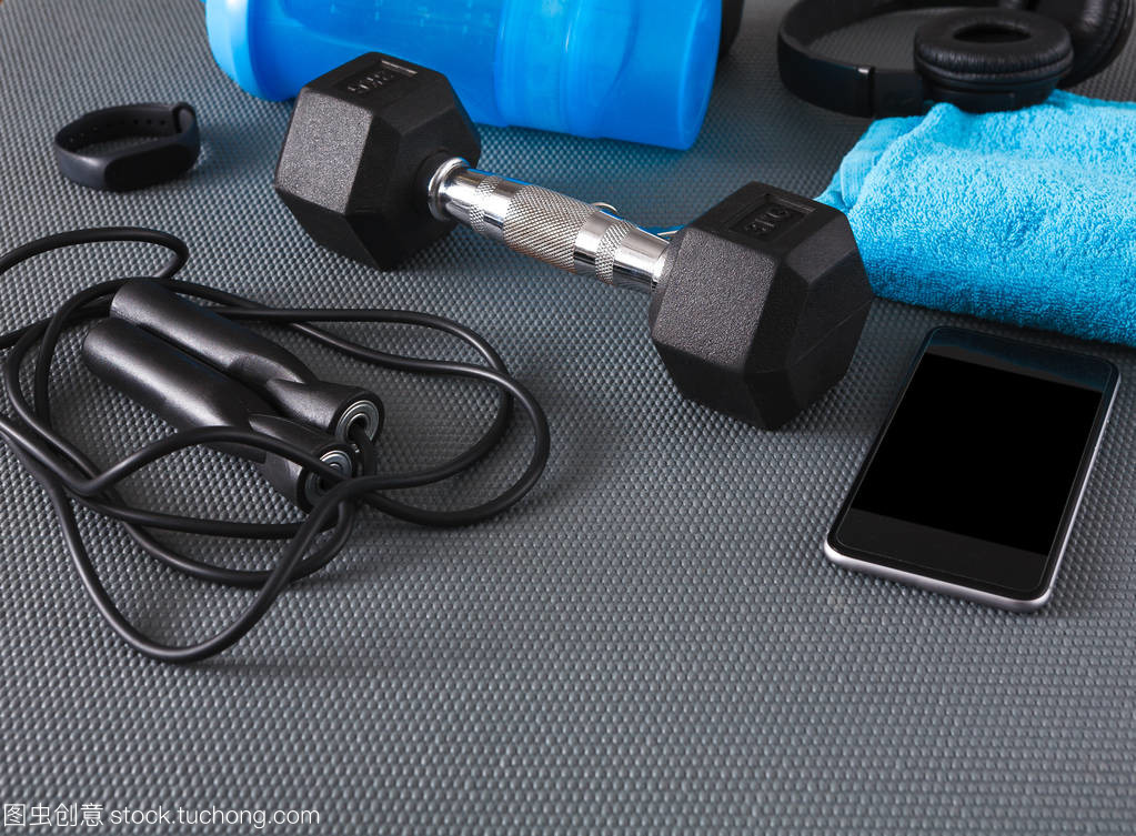 運(yùn)動器材健身背景復(fù)制空間